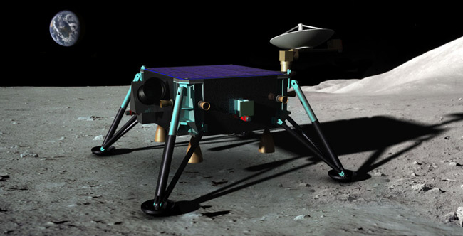 Designers of Hopping Spacecraft Hope to Win Private Moon Race